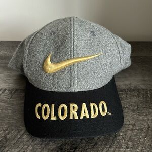 University of Colorado Boulder Vintage Nike Hat : One size fits all adjustable
